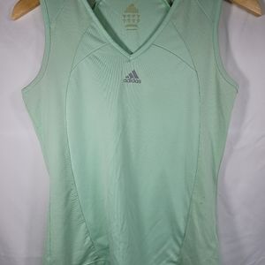 Adidas Women's Small Mint Green Exercise Tank Top